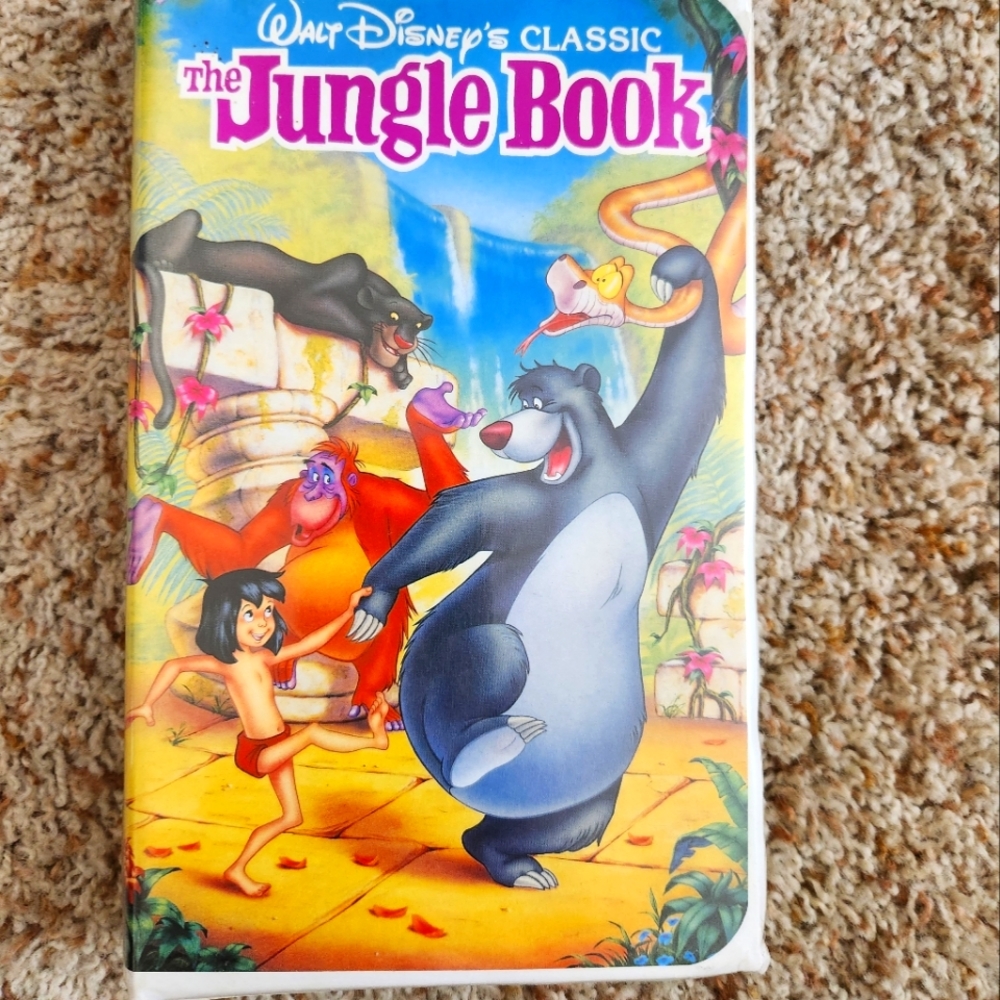 Black Diamond Jungle Book Disney DVD